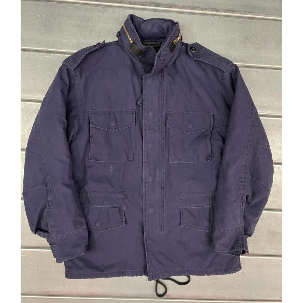 Rothco Field Jacket M-65 Mens XS-Regular‎ Navy With Quilted Liner Military Coat